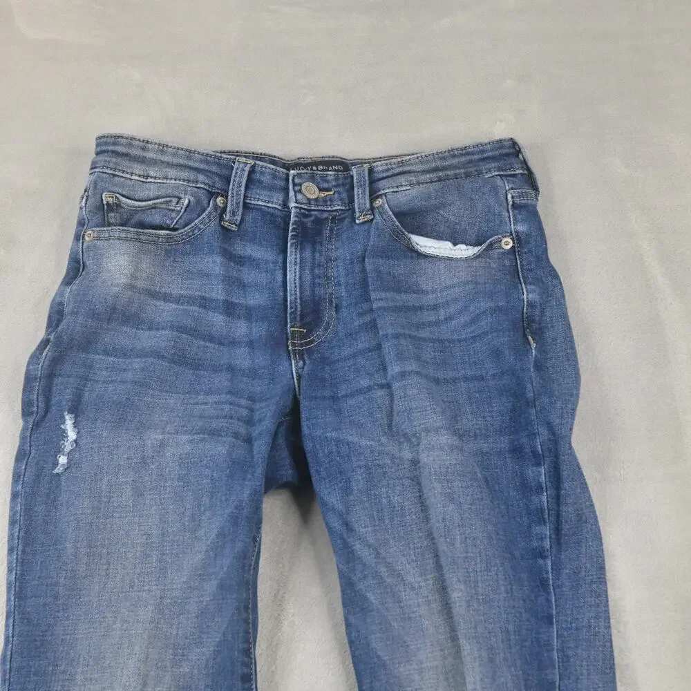 Lucky Brand Jeans Womens 6/28 (27x30) Sweet Boot Blue Denim